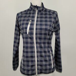 Stormpack Navy Plaid Softshell Jacket